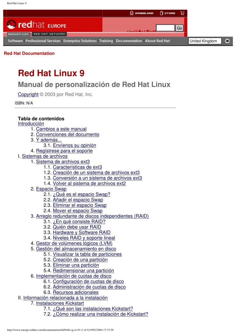 Imágen de pdf Red Hat Linux 9 - Manual de personalización de Red Hat Linux